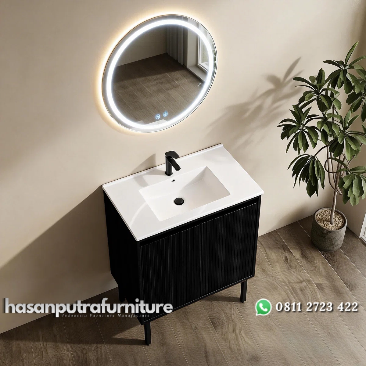 KLEA Wastafel Cabinat Storage Cat Duco Minimalis Modern Hasan Putra Furniture Jepara - Indonesia Furniture 3 KLEA Wastafel Cabinat Storage Cat Duco Minimalis Modern Hasan Putra Furniture Jepara - Indonesia Furniture - Gambar 3