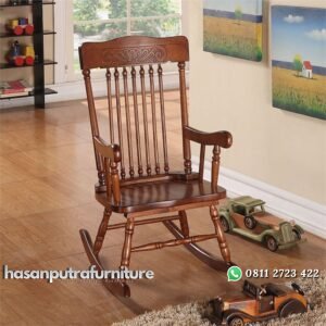 Kursi Goyang Kayu Jati Modern Hasan Putra Furniture Jepara - Indonesia Furniture
