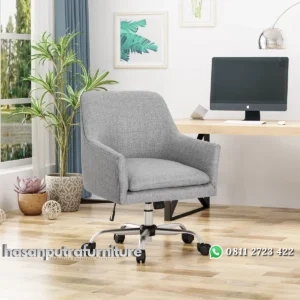 Kursi Kerja Kantor Putar Minimalis Kain Canvas Hasan Putra Furniture Jepara - Indonesia Furniture