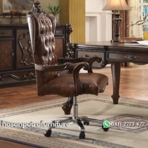 Kursi Kerja Direktur Mewah Hasan Putra Furniture Jepara - Indonesia Furniture