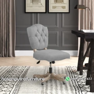 Kursi Kerja Staff Kantor Rustic Minimalis Terbaru Hasan Putra Furniture Jepara - Indonesia Furniture