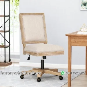 Kursi Kerja Kantor Rustik Desain Minimalis Modern Hasan Putra Furniture Jepara - Indonesia Furniture