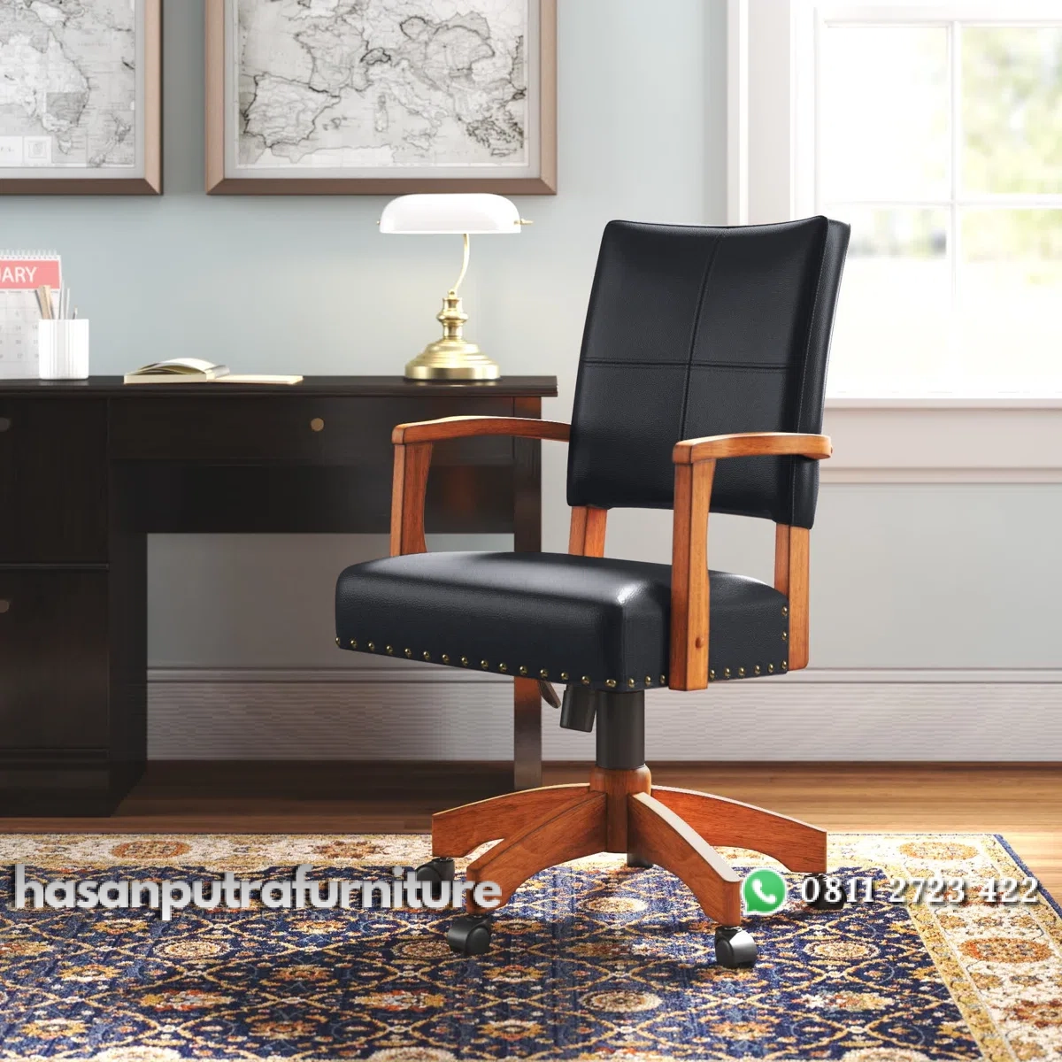 Kursi Kerja Staff Kantor Kayu Jati Minimalis Hasan Putra Furniture Jepara - Indonesia Furniture 1 Kursi Kerja Staff Kantor Kayu Jati Minimalis Hasan Putra Furniture Jepara - Indonesia Furniture