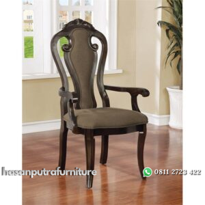 Kursi Makan Jati Klasik Ukir Hasan Putra Furniture Jepara - Indonesia Furniture