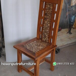 Kursi Makan Koin Hasan Putra Furniture Jepara - Indonesia Furniture