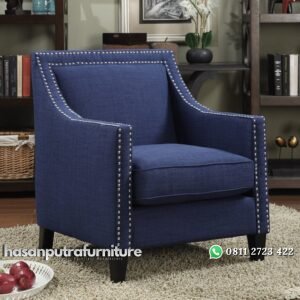 Kursi Sofa 1 Dudukan Shabby Modern Hasan Putra Furniture Jepara - Indonesia Furniture