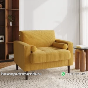 Kursi Sofa Logan Minimalis Modern Harga Murah Hasan Putra Furniture Jepara - Indonesia Furniture