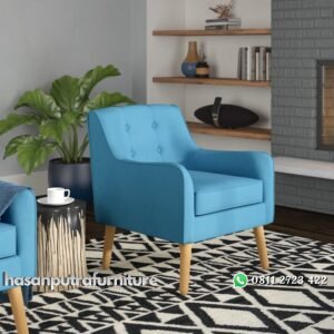 Kursi Sofa Santai Minimalis Retro Hasan Putra Furniture Jepara - Indonesia Furniture