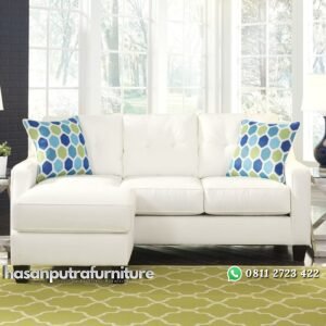Kursi Sofa Sudut Minimalis Modern Hasan Putra Furniture Jepara - Indonesia Furniture