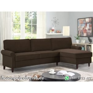 Kursi Sofa Sudut Minimalis Unik Hasan Putra Furniture Jepara - Indonesia Furniture