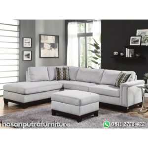 Kursi Sofa Tamu Sudut Minimalis Hasan Putra Furniture Jepara - Indonesia Furniture