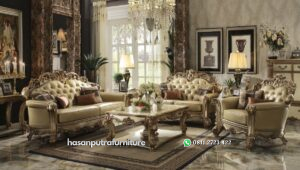 Kursi Sofa Tamu Ukiran Jepara Mewah Hasan Putra Furniture Jepara - Indonesia Furniture