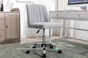 Kursi Kerja Staff Kantor Kain Canvas Minimalis Unik Hasan Putra Furniture Jepara - Indonesia Furniture