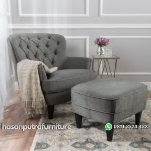 Kursi Sofa Satu Dudukan Modern Hasan Putra Furniture Jepara - Indonesia Furniture