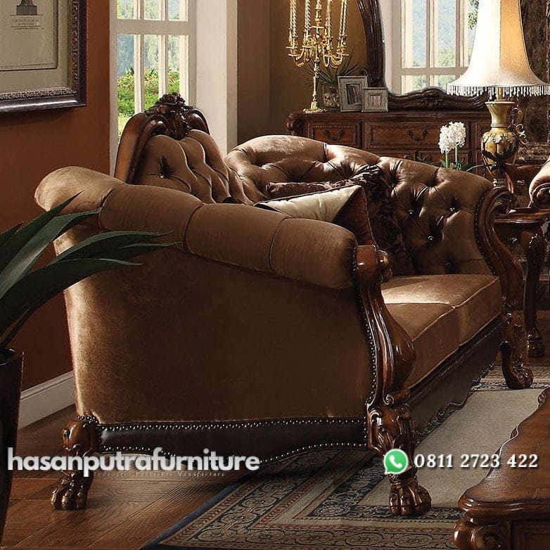 Set Kursi Tamu Sofa Clasic Hasan Putra Furniture Jepara - Indonesia Furniture 3 Set Kursi Tamu Sofa Clasic Hasan Putra Furniture Jepara - Indonesia Furniture - Gambar 3