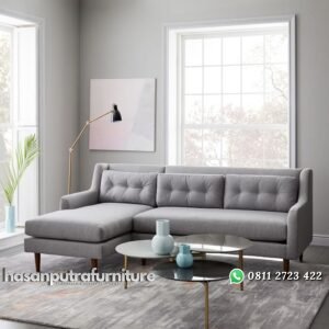 Kursi Tamu Sofa Sudut Scandinavian Hasan Putra Furniture Jepara - Indonesia Furniture