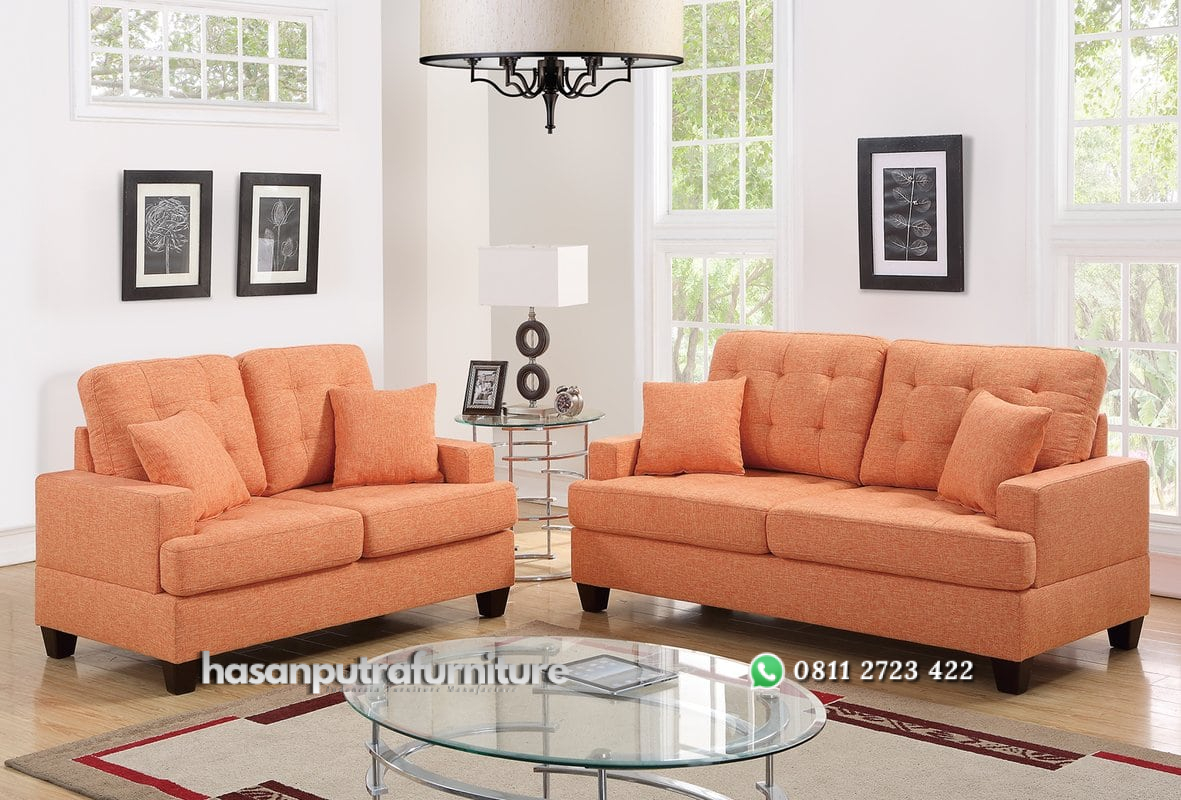 Kursi Tamu Sofa Warna Orange Hasan Putra Furniture Jepara - Indonesia Furniture 1 Kursi Tamu Sofa Warna Orange Hasan Putra Furniture Jepara - Indonesia Furniture