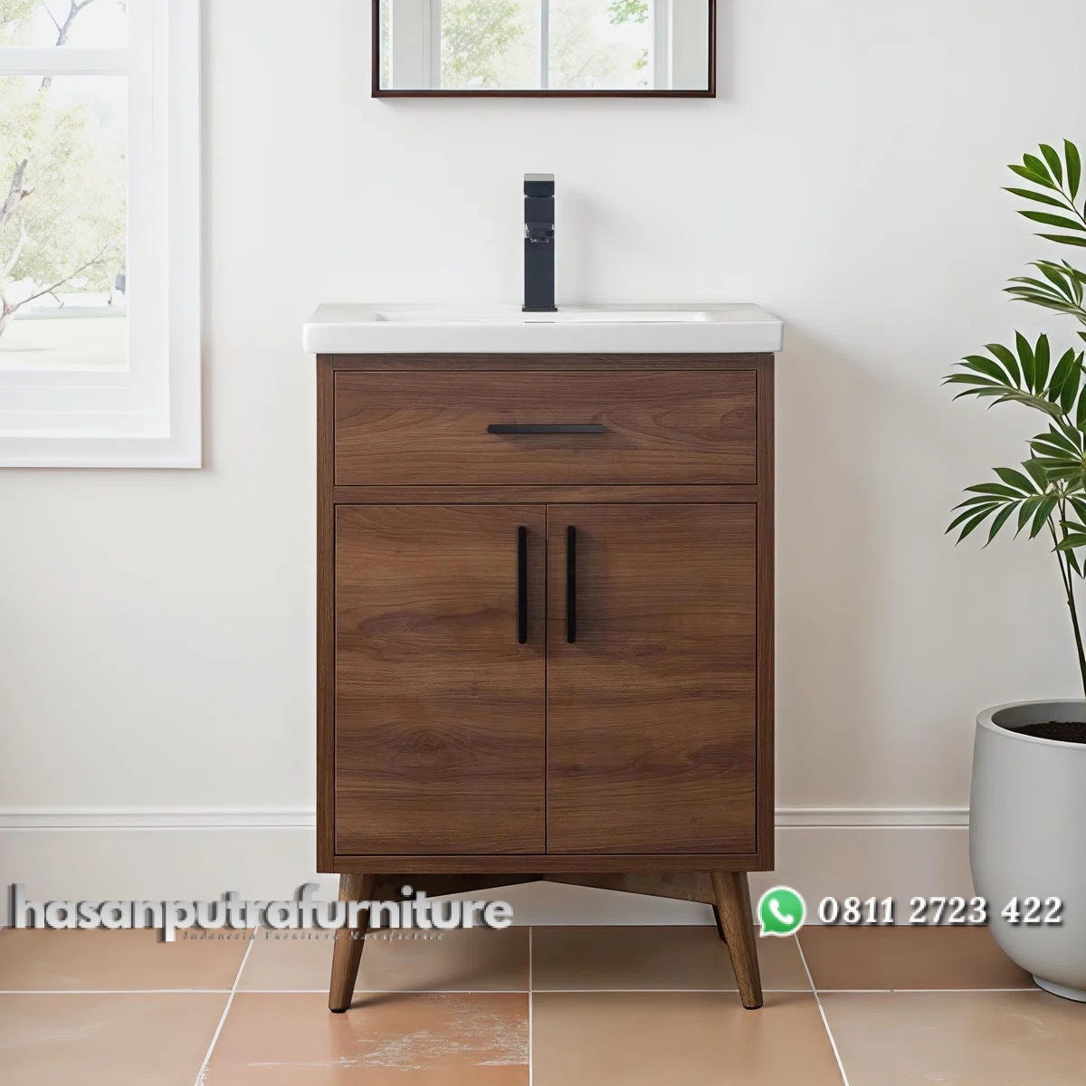 LENNA Wastafel Cabinet Retro Kayu Jati Minimalis Hasan Putra Furniture Jepara - Indonesia Furniture 1 LENNA Wastafel Cabinet Retro Kayu Jati Minimalis Hasan Putra Furniture Jepara - Indonesia Furniture