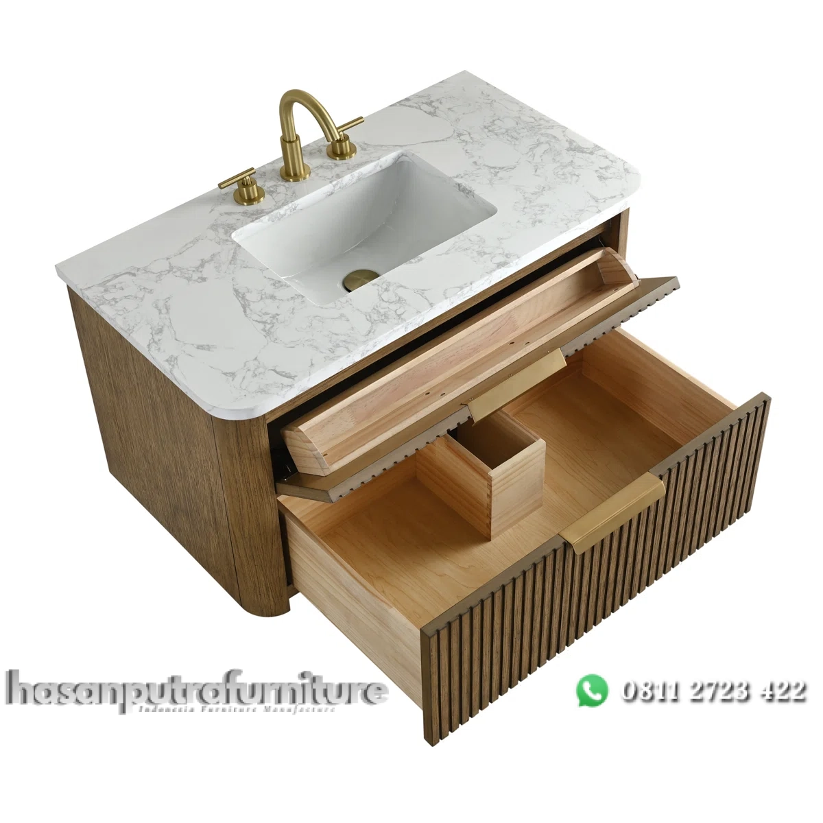 LIJIAN Wastafel Kabinet 2 Drawer Kayu Jati Minimalis Hasan Putra Furniture Jepara - Indonesia Furniture 4 LIJIAN Wastafel Kabinet 2 Drawer Kayu Jati Minimalis Hasan Putra Furniture Jepara - Indonesia Furniture - Gambar 4