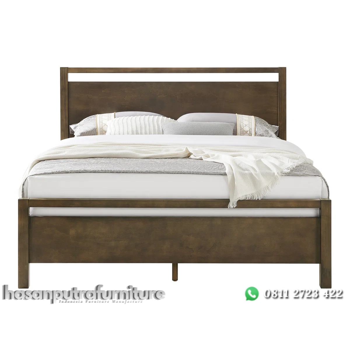 Landman Tempat Tidur Kayu Jati Solid Desain Minimalis Hasan Putra Furniture Jepara - Indonesia Furniture 4 Landman Tempat Tidur Kayu Jati Solid Desain Minimalis Hasan Putra Furniture Jepara - Indonesia Furniture - Gambar 4