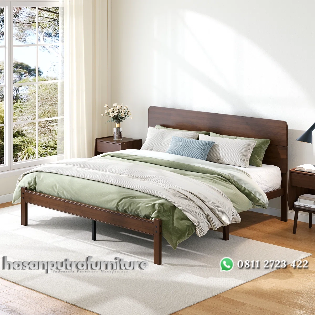 Latfala Tempat Tidur Kayu Jati Desain Minimalis Terbaru Hasan Putra Furniture Jepara - Indonesia Furniture 2 Latfala Tempat Tidur Kayu Jati Desain Minimalis Terbaru Hasan Putra Furniture Jepara - Indonesia Furniture - Gambar 2