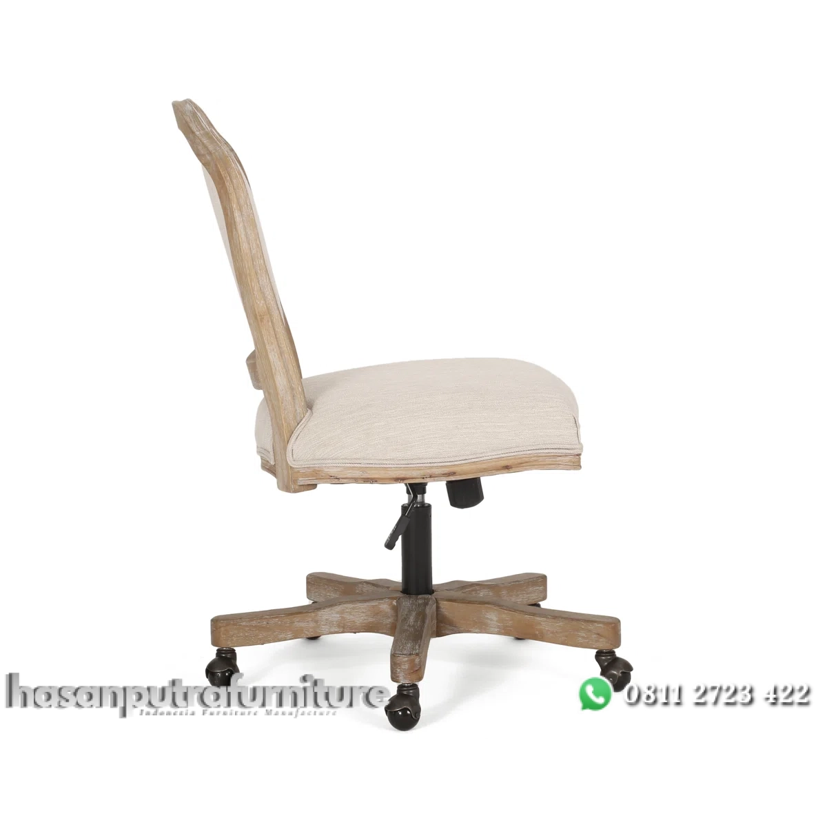 Laurel Kursi Kerja Rustic Kayu Jati Solid Desain Klasik Hasan Putra Furniture Jepara - Indonesia Furniture 3 Laurel Kursi Kerja Rustic Kayu Jati Solid Desain Klasik Hasan Putra Furniture Jepara - Indonesia Furniture - Gambar 3