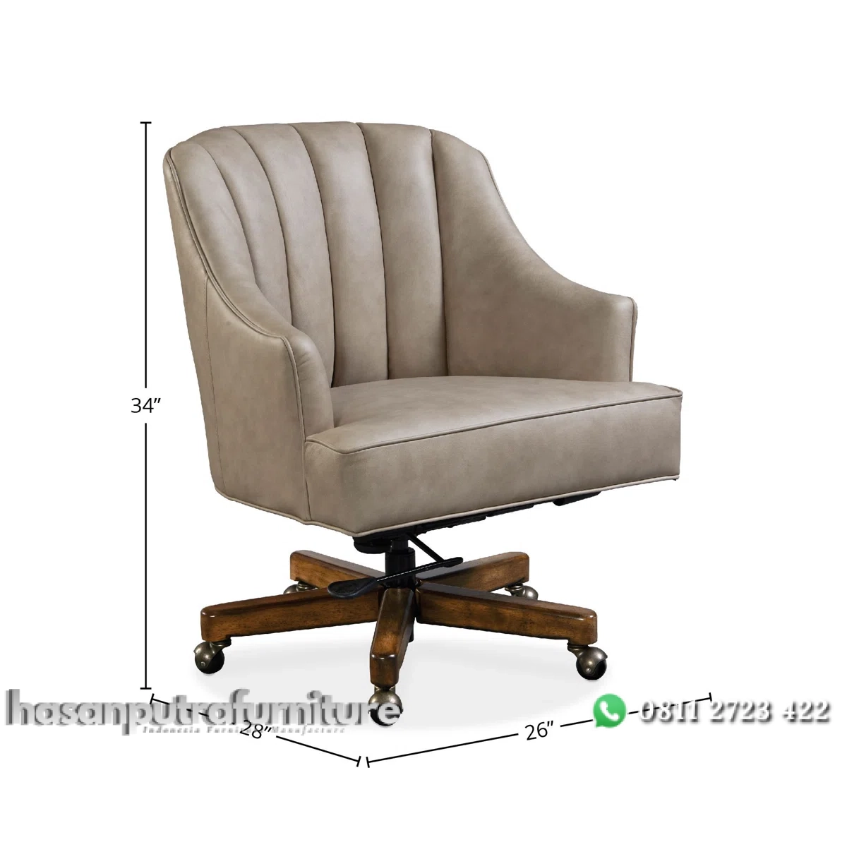 Lawhon Kursi Kerja Kantor Terbaru Desain Minimalis Modern Hasan Putra Furniture Jepara - Indonesia Furniture 4 Lawhon Kursi Kerja Kantor Terbaru Desain Minimalis Modern Hasan Putra Furniture Jepara - Indonesia Furniture - Gambar 4