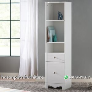 Lemari Buku Anak Cat Duco Minimalis Hasan Putra Furniture Jepara - Indonesia Furniture