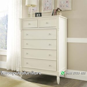 Lemari Mini 6 Laci Minimalis Salsa Hasan Putra Furniture Jepara - Indonesia Furniture
