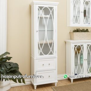 Lemari Pajangan Cantik Minimalis Hasan Putra Furniture Jepara - Indonesia Furniture