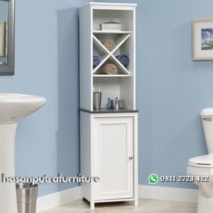 Lemari Pajangan Cat Duco Simpel Hasan Putra Furniture Jepara - Indonesia Furniture