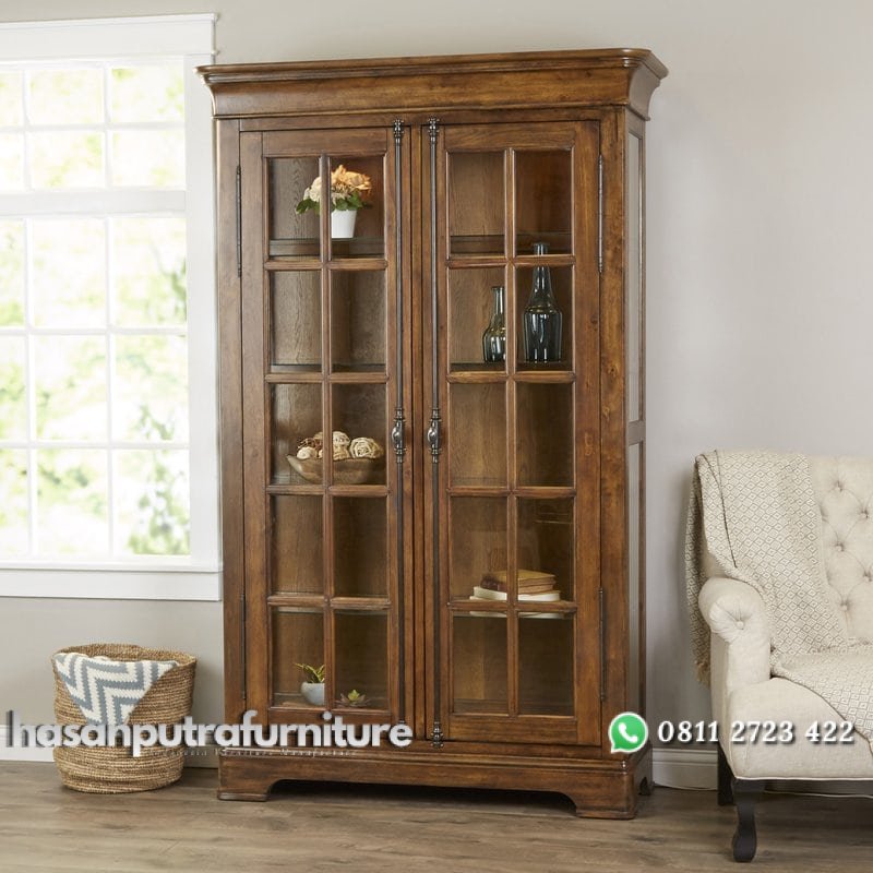 Lemari Pajangan Kayu Jati Hasan Putra Furniture Jepara - Indonesia Furniture 1 Lemari Pajangan Kayu Jati Hasan Putra Furniture Jepara - Indonesia Furniture