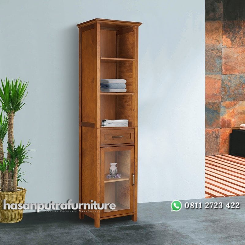 Lemari Pajangan Sederhana Jati Hasan Putra Furniture Jepara - Indonesia Furniture 1 Lemari Pajangan Sederhana Jati Hasan Putra Furniture Jepara - Indonesia Furniture