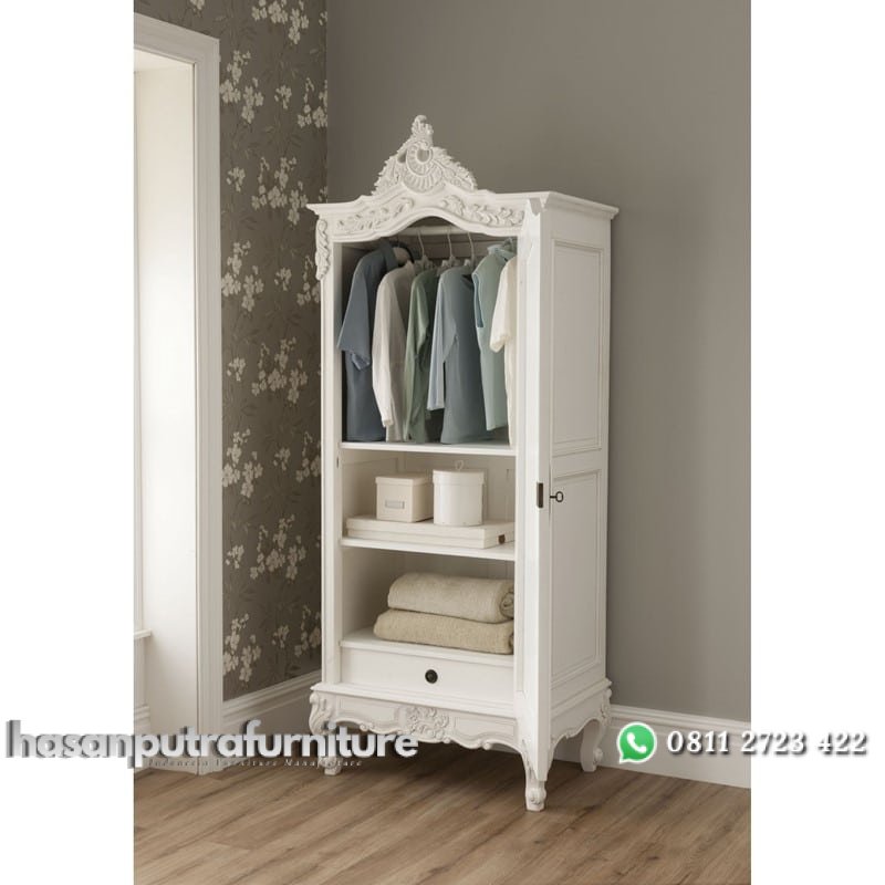 Lemari Pakaian 1 Pintu Kaca Hasan Putra Furniture Jepara - Indonesia Furniture 2 Lemari Pakaian 1 Pintu Kaca Hasan Putra Furniture Jepara - Indonesia Furniture - Gambar 2