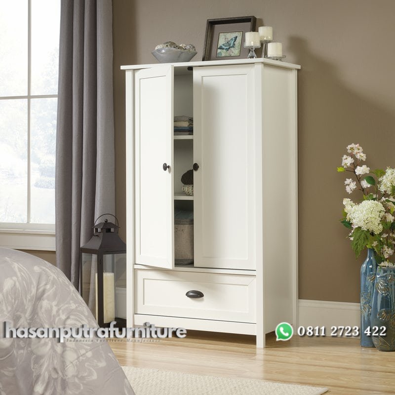 Lemari Pakaian 2 Pintu Cat Duco Minimalis Hasan Putra Furniture Jepara - Indonesia Furniture 2 Lemari Pakaian 2 Pintu Cat Duco Minimalis Hasan Putra Furniture Jepara - Indonesia Furniture - Gambar 2