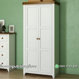 Lemari Pakaian Gantung Minimalis Cat Duco Hasan Putra Furniture Jepara - Indonesia Furniture