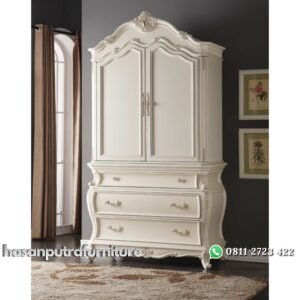 Lemari Pakaian Ukiran Minimalis Modern Hasan Putra Furniture Jepara - Indonesia Furniture