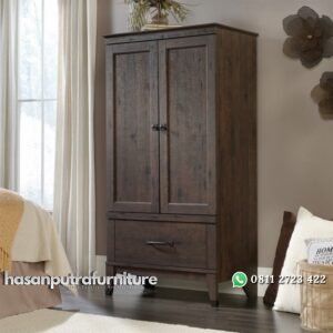 Lemari Pakaian Minimalis Sederhana Hasan Putra Furniture Jepara - Indonesia Furniture
