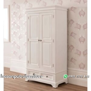 Lemari Pakaian Pintu Dua Duco Hasan Putra Furniture Jepara - Indonesia Furniture