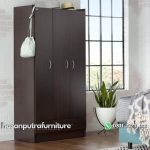 Lemari Pakaian Tiga Pintu Minimalis Hasan Putra Furniture Jepara - Indonesia Furniture