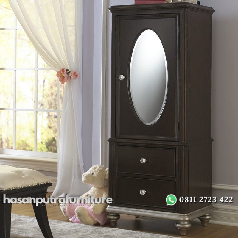 Lemari Pakaian Pintu Satu Kaca Cermin Hasan Putra Furniture Jepara - Indonesia Furniture 2 Lemari Pakaian Pintu Satu Kaca Cermin Hasan Putra Furniture Jepara - Indonesia Furniture - Gambar 2