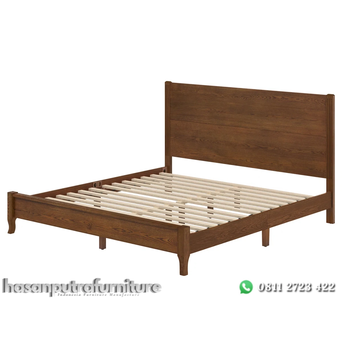 Leon Tempat Tidur Rustic Warna Walnut Kayu Jati Minimalis Hasan Putra Furniture Jepara - Indonesia Furniture 2 Leon Tempat Tidur Rustic Warna Walnut Kayu Jati Minimalis Hasan Putra Furniture Jepara - Indonesia Furniture - Gambar 2