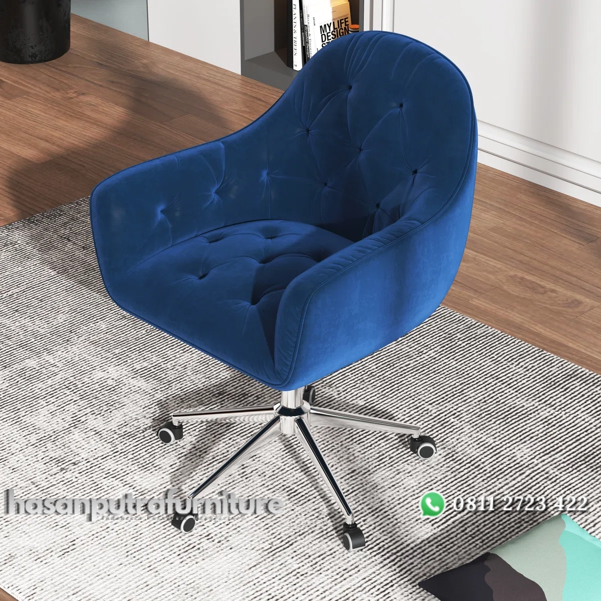 Liwia Kursi Kerja Kantor Desain Minimalni Modern Hasan Putra Furniture Jepara - Indonesia Furniture 3 Liwia Kursi Kerja Kantor Desain Minimalni Modern Hasan Putra Furniture Jepara - Indonesia Furniture - Gambar 3