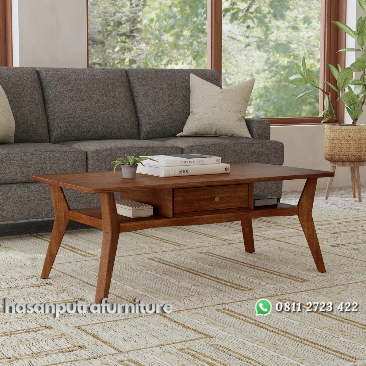 Ludwig Meja Tamu Minimalis Modern Kayu Jati Hasan Putra Furniture Jepara - Indonesia Furniture 1 Ludwig Meja Tamu Minimalis Modern Kayu Jati Hasan Putra Furniture Jepara - Indonesia Furniture
