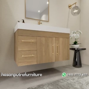 MARKO Wastafel Cabinet Storage Plywood Minimalis Hasan Putra Furniture Jepara - Indonesia Furniture