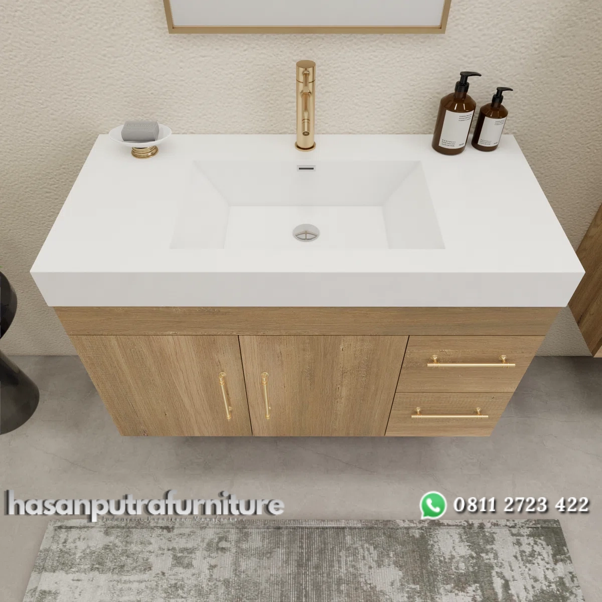 MARKO Wastafel Cabinet Storage Plywood Minimalis Hasan Putra Furniture Jepara - Indonesia Furniture 3 MARKO Wastafel Cabinet Storage Plywood Minimalis Hasan Putra Furniture Jepara - Indonesia Furniture - Gambar 3
