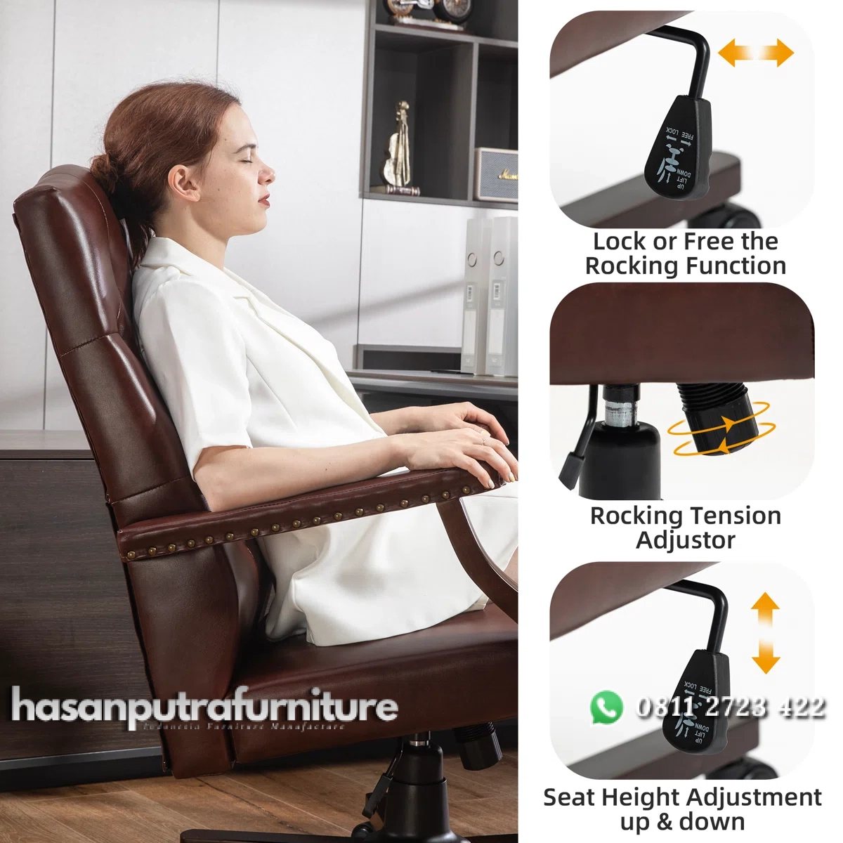 Mannor Kursi Kerja Kantor Direktur Tanganan Kayu Jati Klasik Hasan Putra Furniture Jepara - Indonesia Furniture 4 Mannor Kursi Kerja Kantor Direktur Tanganan Kayu Jati Klasik Hasan Putra Furniture Jepara - Indonesia Furniture - Gambar 4