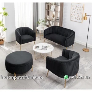 Marian Set Sofa Tamu Retro Minimalis Modern Hasan Putra Furniture Jepara - Indonesia Furniture