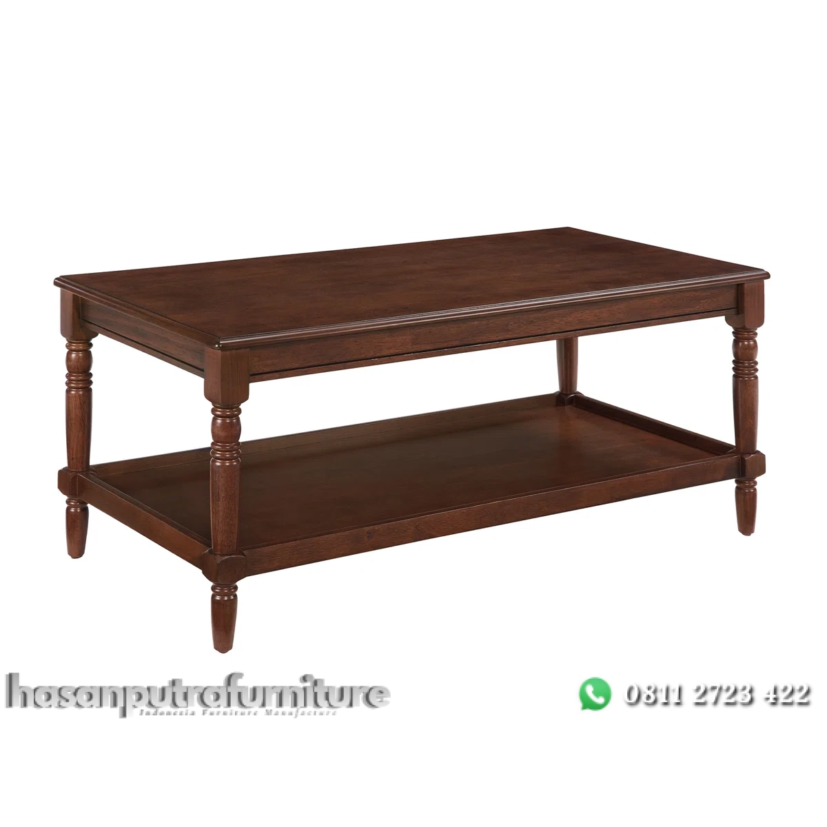 Mayallie Meja Tamu Klasik Kayu Jati Minimalis Hasan Putra Furniture Jepara - Indonesia Furniture 2 Mayallie Meja Tamu Klasik Kayu Jati Minimalis Hasan Putra Furniture Jepara - Indonesia Furniture - Gambar 2