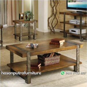 Mebel Jepara Meja Tamu Klasik Jati Hasan Putra Furniture Jepara - Indonesia Furniture